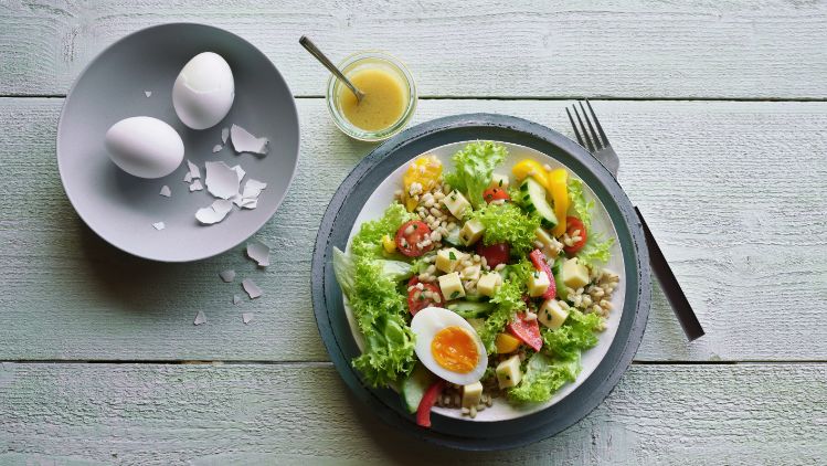 gerstensalat mit kaltbach rahmkäse